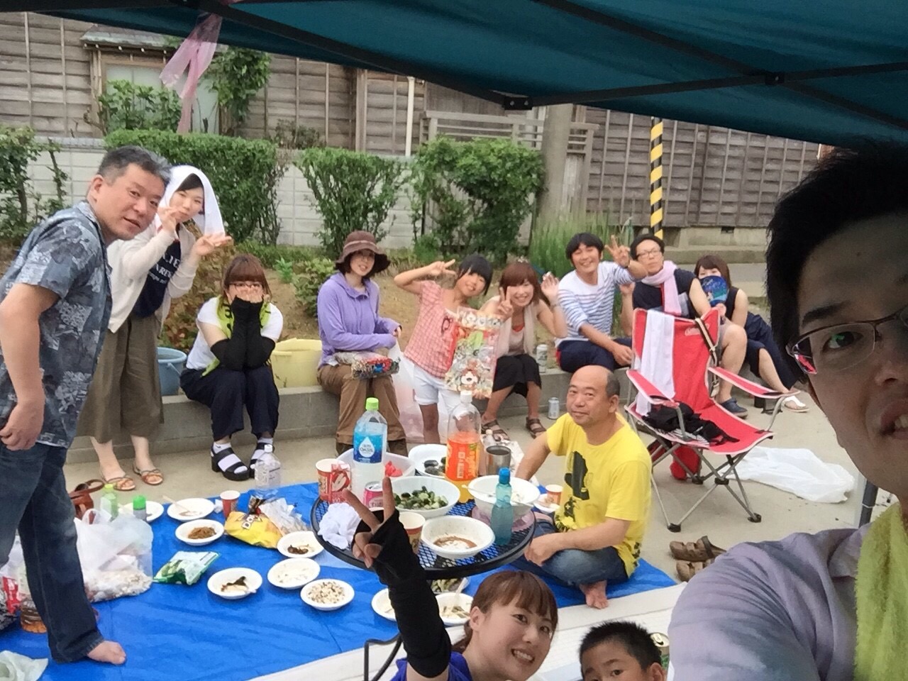 仲間の先生と恒例のBBQ!