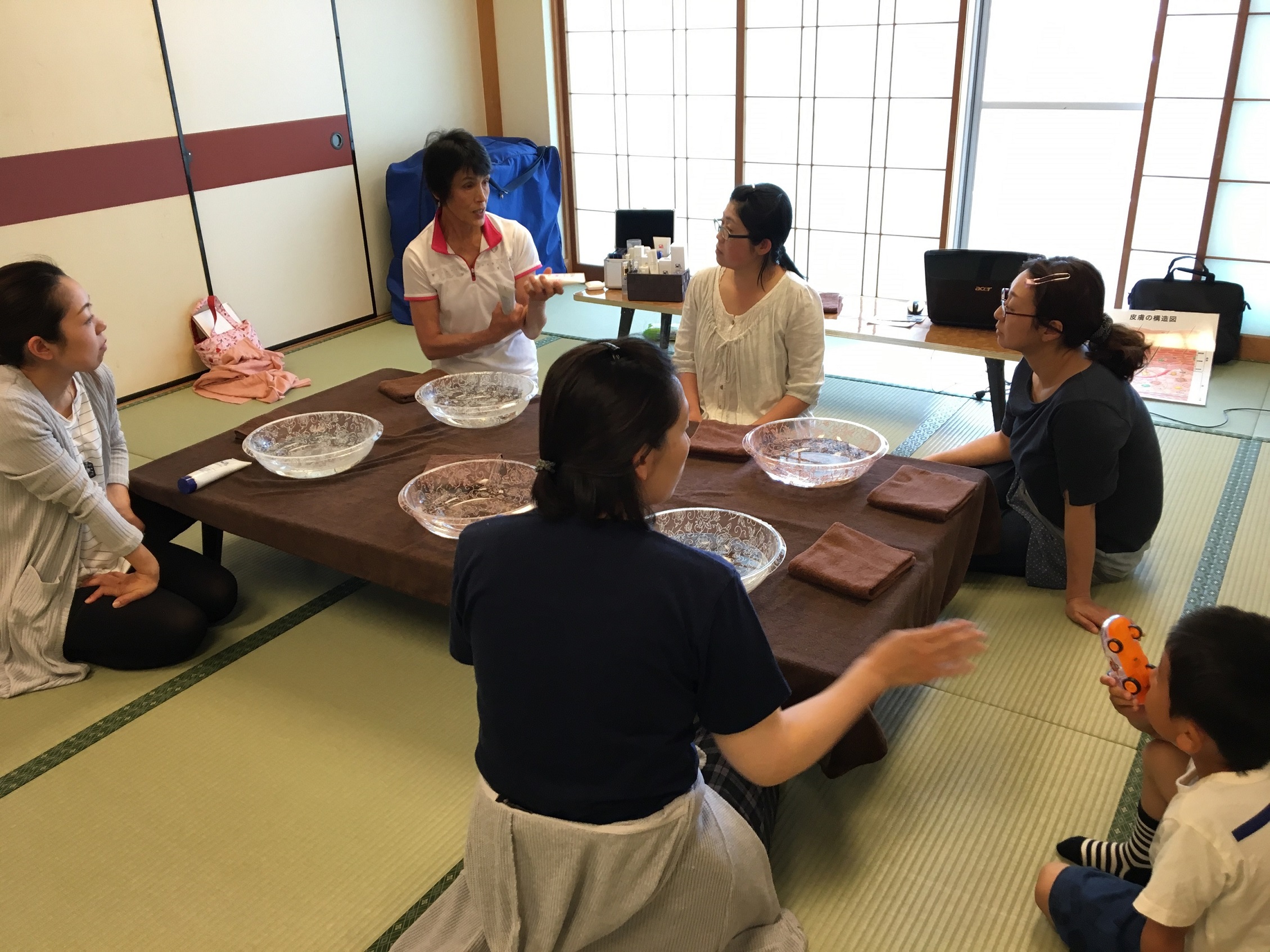 美容講座も大好評♪