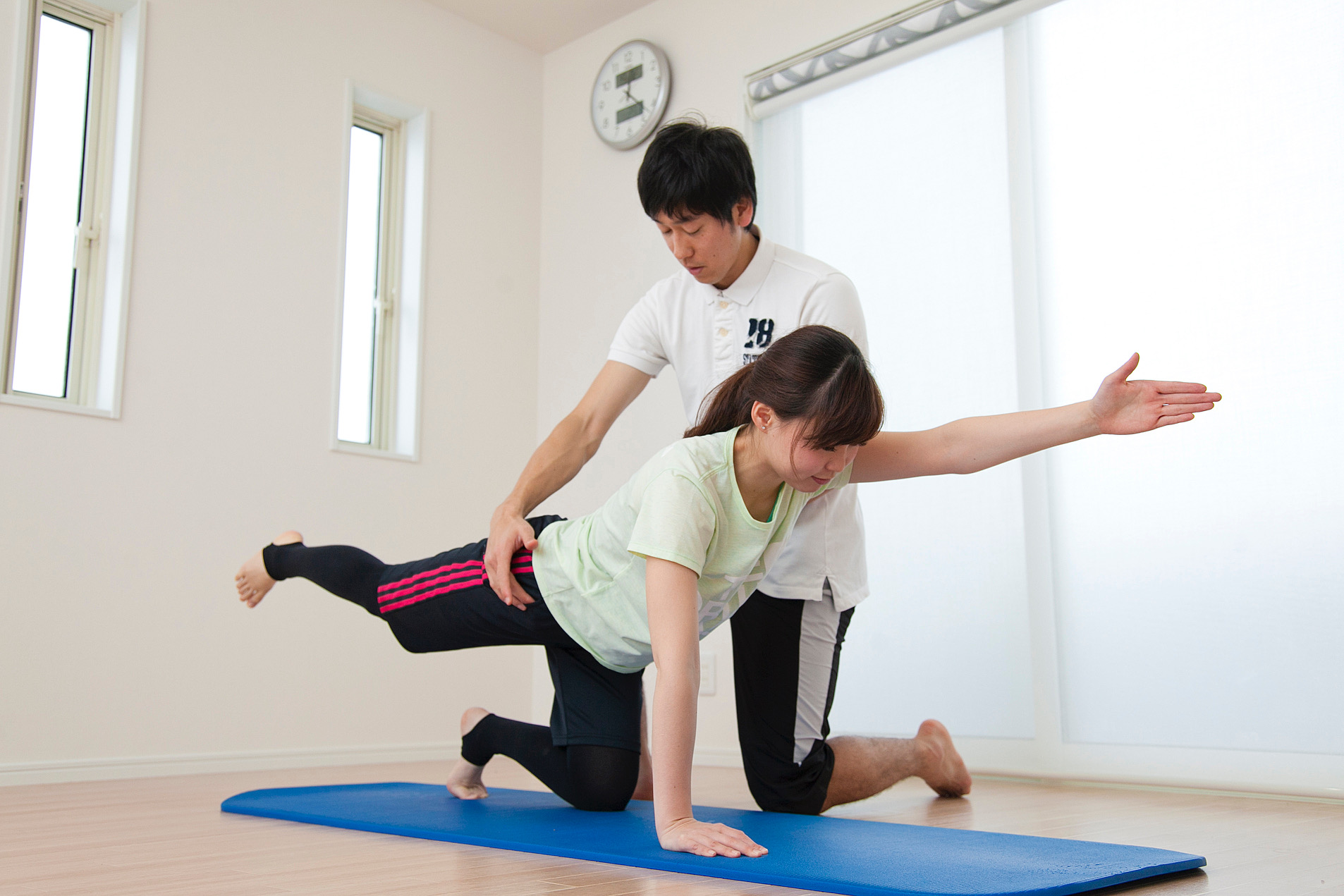 ピラティスなどトレーニングも可能