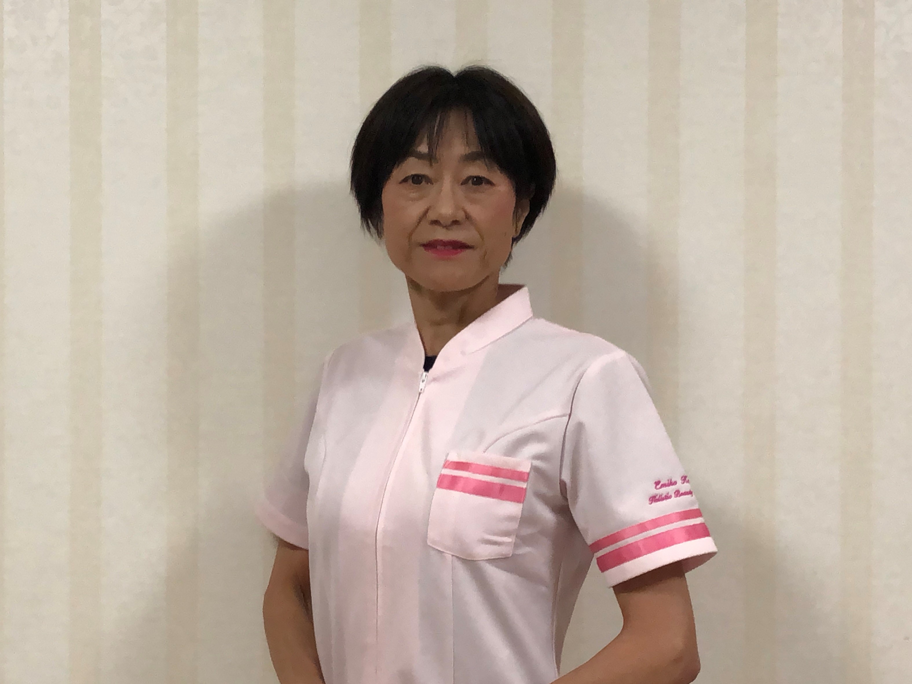 スタッフ　金山　恵美子です。