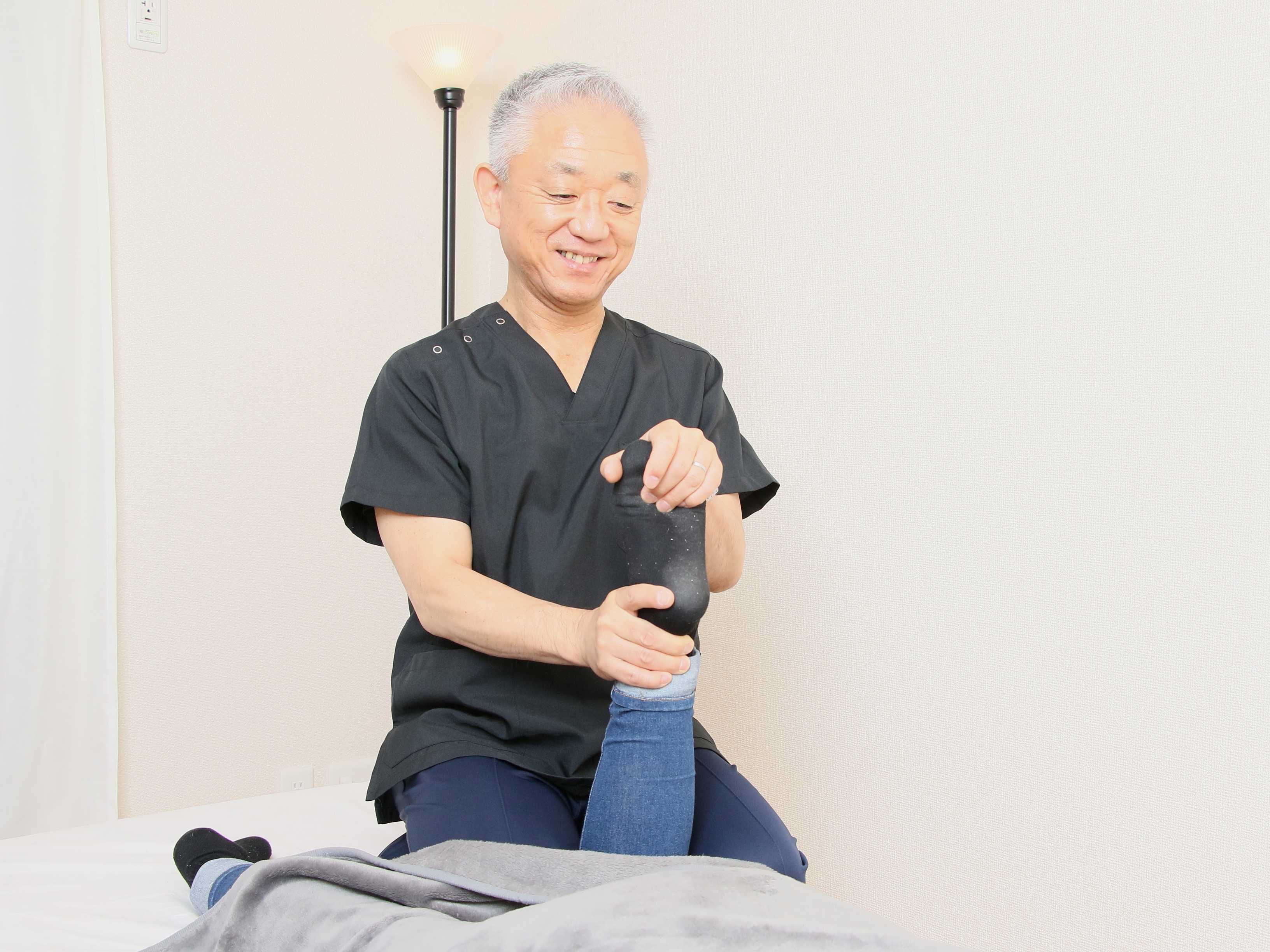 優しい施術です
