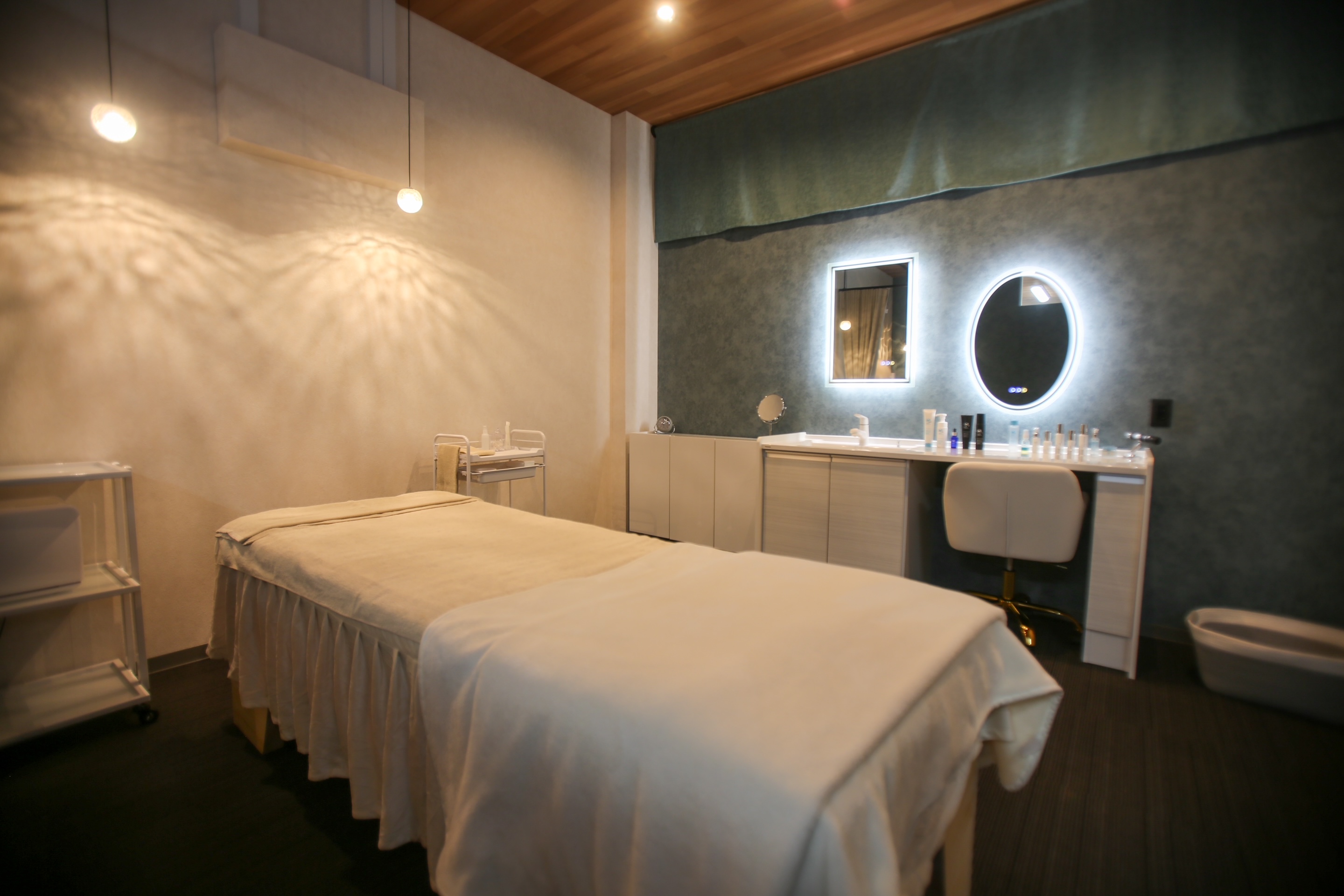 エステルームです。フェイシャル、ボディもお任せください。