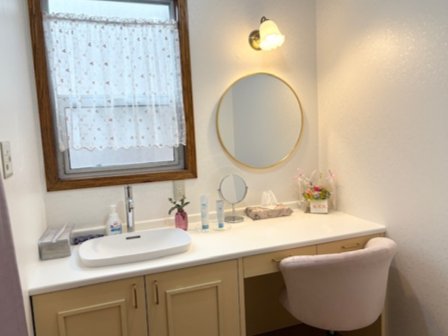 パウダールームもご使用いただけます。