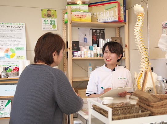 店内カウンセリング風景