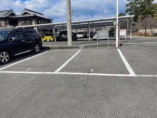 駐車場１番と２番